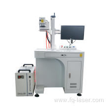 Desktop UV fiber laser marking machine for plastics